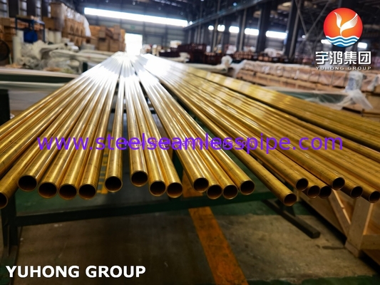 ASME SB111 / ASTM B111 C68700 Tubos sem costura de liga de cobre