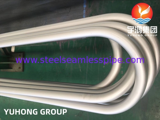 Tubo de flexão de inconel 625 u ASTM B444 UNS N06625 para a indústria aeroespacial