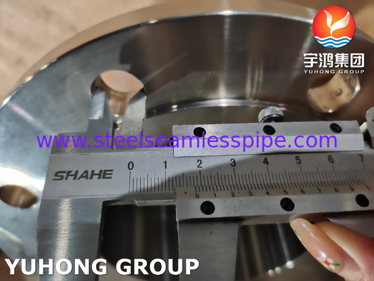 ASTM B366 (N01276) Flanges de Pescoço Soldado em Liga Hastelloy C276 com Excepcional Resistência à Corrosão