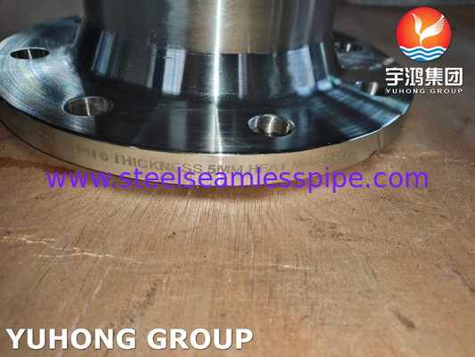 ASTM B366 (N01276) Flanges de Pescoço Soldado em Liga Hastelloy C276 com Excepcional Resistência à Corrosão