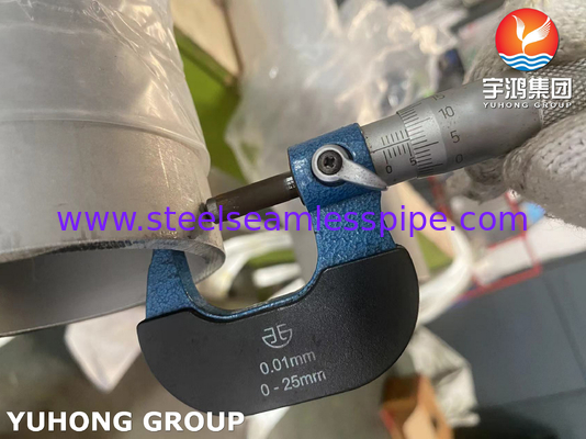 ASTM A312 Tubo sem costura de aço inoxidável para serviço de alta temperatura S30815 253MA