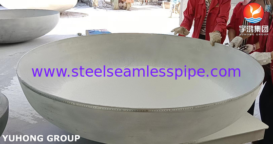 ASTM SA240 SS321 Cabeça elíptica e extremidade do recipiente para pressão