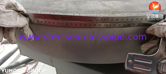 ASTM SA240 SS321 Cabeça elíptica e extremidade do recipiente para pressão