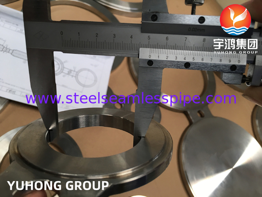 ASTM A182 Duplex de aço inoxidável para espetáculos com flange cego Asme B16.48