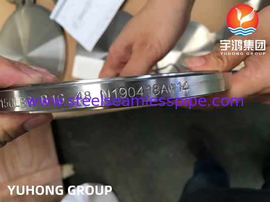 ASTM A182 Duplex de aço inoxidável para espetáculos com flange cego Asme B16.48