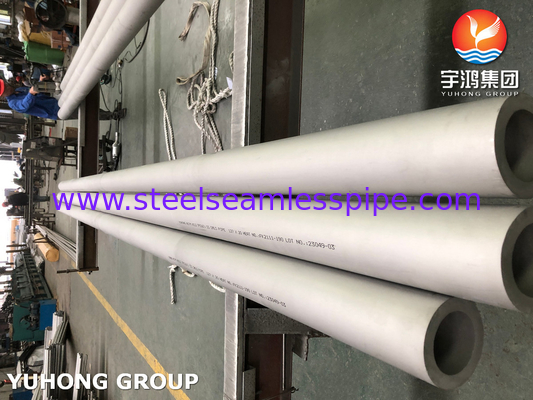 ASTM A312 316Ti Tubo de aço inoxidável de parede espessa Forte resistência à corrosão