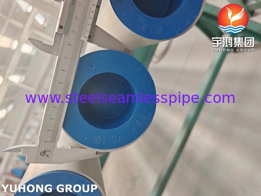 Tubo duplex 2507 sem costura, ASTM A790 S32750 Super duplex tubo de aço inoxidável