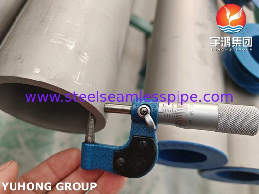 Tubo duplex 2507 sem costura, ASTM A790 S32750 Super duplex tubo de aço inoxidável