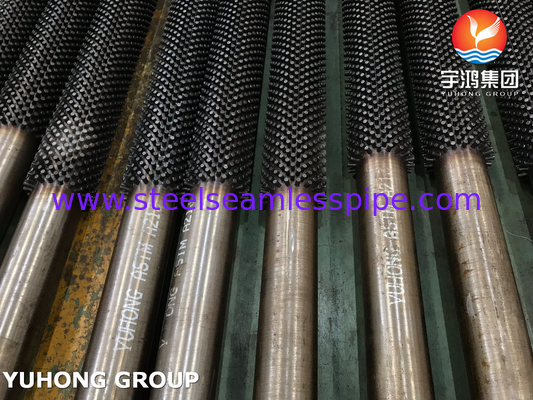 ASTM A213 T9 ALIGAÇÃO DE AÇO STUDED FIN PIPE, 13CR STUD PARA FURNO