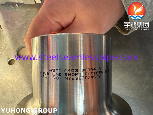 B16.9 Acessórios de soldadura de traseira ASTM A403 WP304