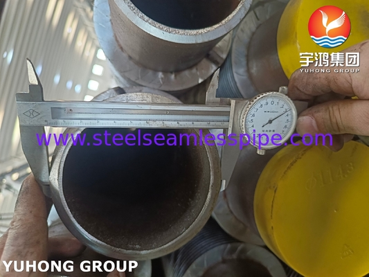 HFW Tubos de finalidade sólida simples, ASTM A335 P22 Tubo sem costura de aço ligado para caldeira