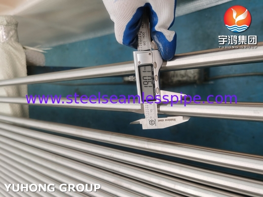 ASTM A249 TP316L BA Tubos soldados de aço inoxidável para caldeiras e trocadores de calor