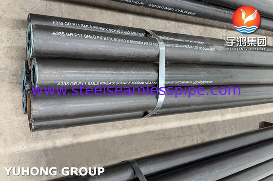 ASTM A335 GRAUDA P11 TUBO SEAMLESS DE ALIAÇÃO DE AÇO PARA SEÇÃO RADIANTE DO CAFÉ