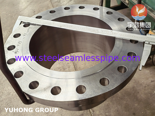 SA350 LF2 Flange de pescoço de soldagem longa para tubulações e equipamentos criogênicos