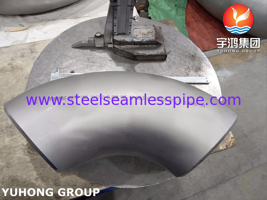 ASTM A815 UNS S32750 Super Duplex Acessórios de aço inoxidável 90 graus LR Cotovelo