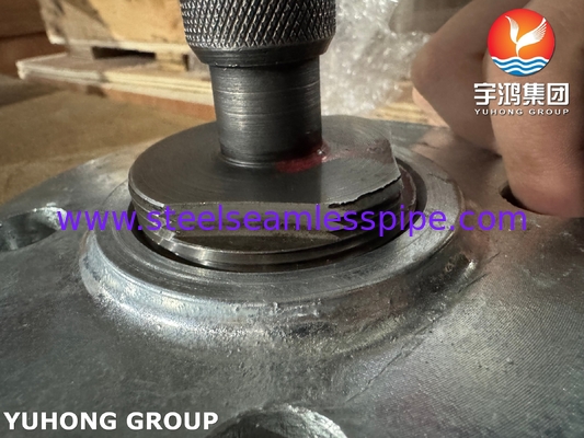 ASTM A182 F53 Flange SWRF Super Duplex 2507 / S32750 Flange de solda por tomada