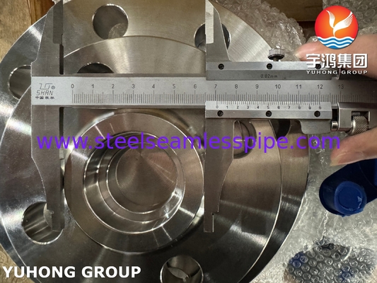 ASTM A182 F53 Flange SWRF Super Duplex 2507 / S32750 Flange de solda por tomada