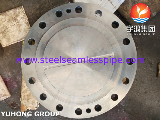 ASTM SA266 Gr2N Flange de cobertura de canal e flange lateral de concha utilizada no trocador de calor
