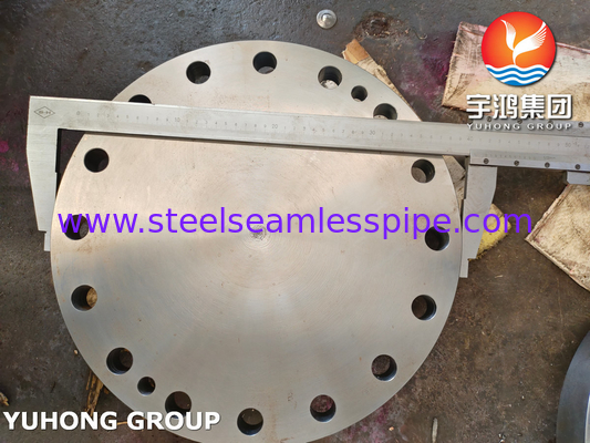ASTM SA266 Gr2N Flange de cobertura de canal e flange lateral de concha utilizada no trocador de calor