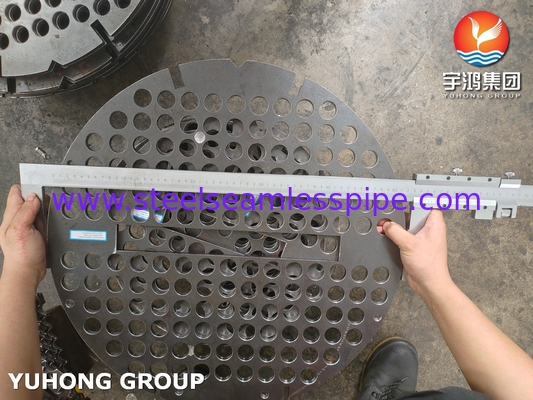 ASME SA516 Gr 70 Placa de defleção de aço carbono para trocador de calor