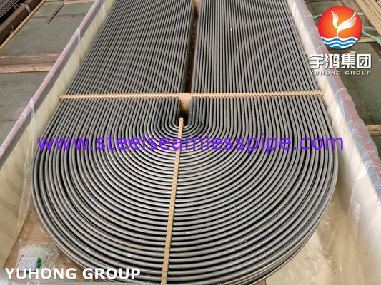 ASME SA179 U Bend Seamless Cold Drawn Carbon Steel Tube para Troqueiros de Calor Tubulares