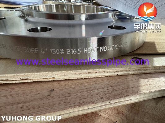 ASTM B564 UNS N10276 Flange de liga de níquel / Hastelloy C276 SORF