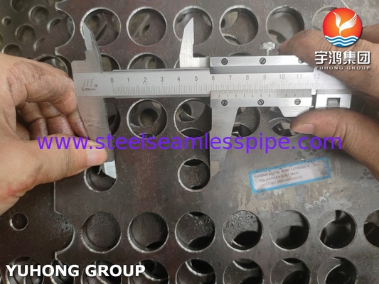 Placas de defleção de aço carbono de grau 70 para trocadores de calor conformes com a norma ASME SA516 NACE MR0175