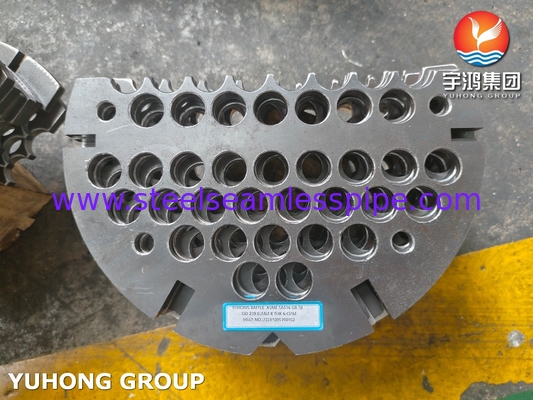 Placas de defleção de aço carbono de grau 70 para trocadores de calor conformes com a norma ASME SA516 NACE MR0175
