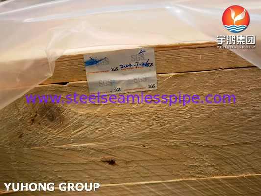C68700 Tubo sem costura de liga de cobre ASTM B111 para trocadores de calor