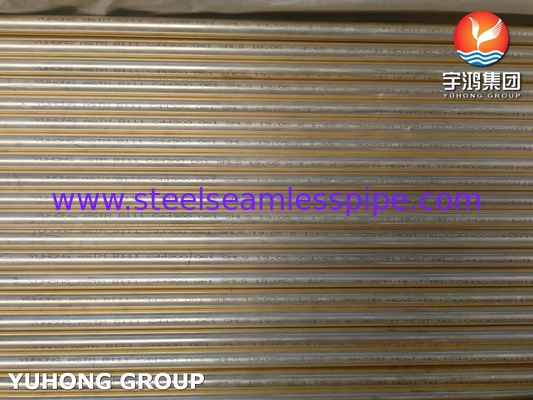 Tubo de liga de cobre ASTM B111 / ASME SB111 C44300