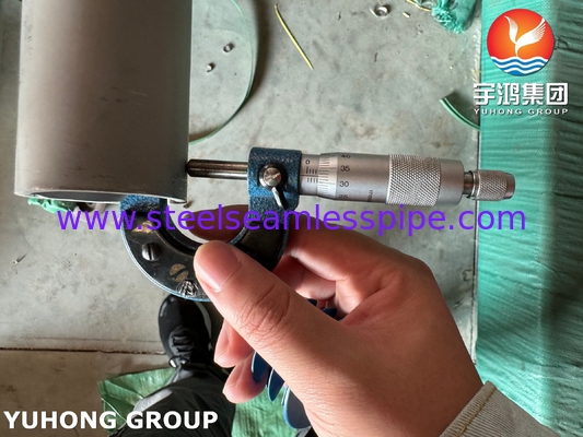 ASME SA213 TP316L Tubos sem costura de aço inoxidável para aplicações em centrais elétricas