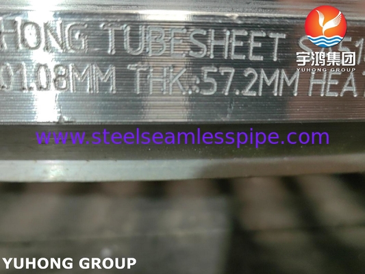 ASTM A516/ASME SA516 Gr.70/Gr.70N Folha de tubo em trocadores de calor