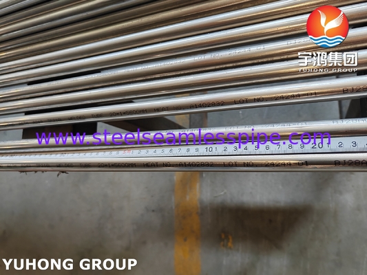ASTM A249 TP316L Tubo de aquecimento de aço inoxidável soldado brilhante
