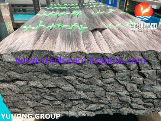 SUS304 Tubos capilares de aço inoxidável brilhante recozido para instrumentos médicos ISO9626