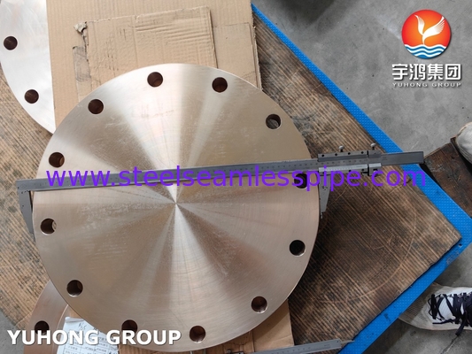 ASTM B283 UNS C70620 Flange de liga de cobre-níquel forjado Blind Flange BLRF