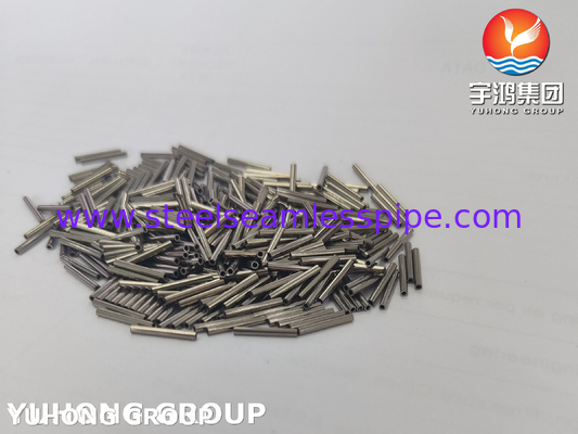 ASTM A269 TP316 Tubos capilares soldados de aço inoxidável 1.8*25mm Tubos de alta precisão