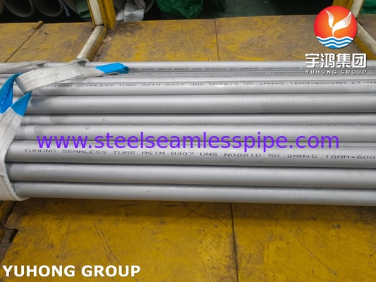 ASTM B407 ASME SB407 N08810 Tubo de Aço Liga para Trocador de Calor