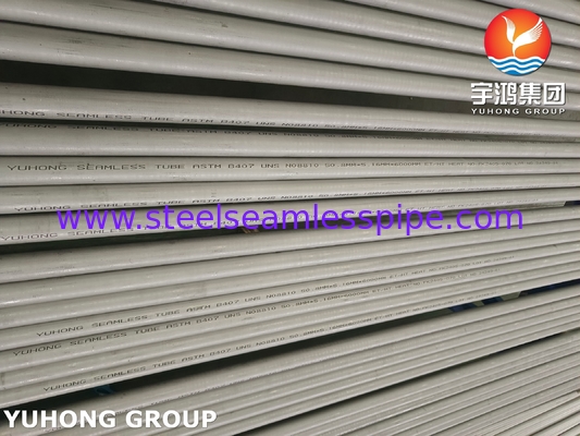 ASTM B407 ASME SB407 N08810 Tubo de Aço Liga para Trocador de Calor