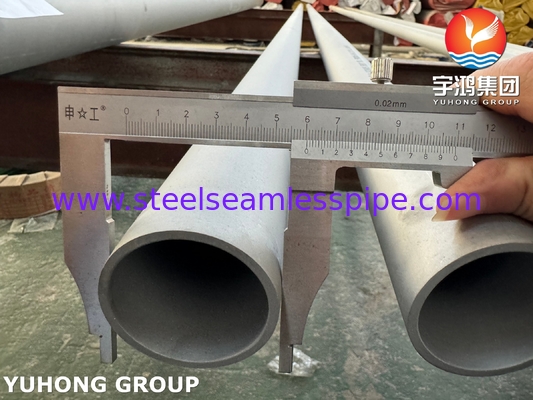 Super duplex 2507 ASTM A790 UNS S32750 Super duplex tubos de aço inoxidável