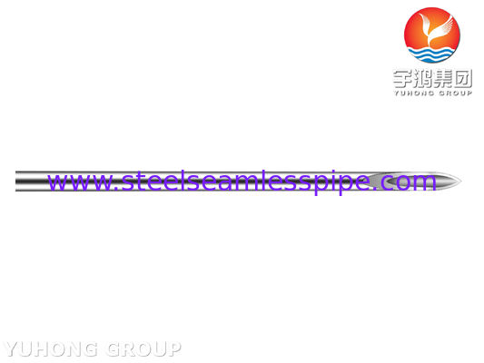 ISO9626 Tubo de agulha de injecção de aço inoxidável, ponta aberta, agulha médica hipotérmica