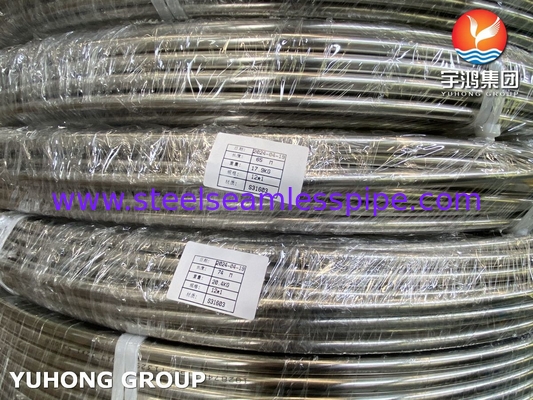 ASTM A269 TP316L Tubo sem costura de bobina de aço inoxidável NACE MR0175 Conformidade