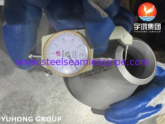 Fittings de tubos Hastelloy C276 ASTM B366 UNS N10276 Redutor de liga de níquel Ecc