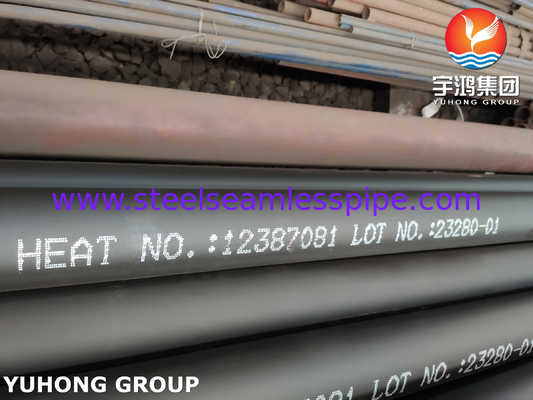 ASME SA213 / ASTM A213 T9 Tubo sem costura de aço ligado para caldeira, superaquecedor e trocador de calor