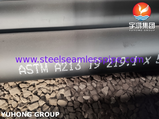 ASME SA213 / ASTM A213 T9 Tubo sem costura de aço ligado para caldeira, superaquecedor e trocador de calor