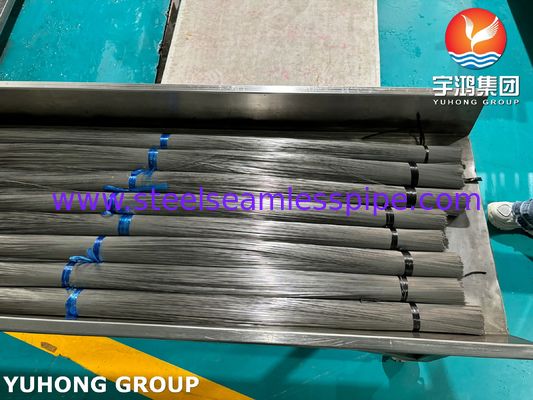 Tubos capilares de aço inoxidável SUS304 de alta precisão para uso médico