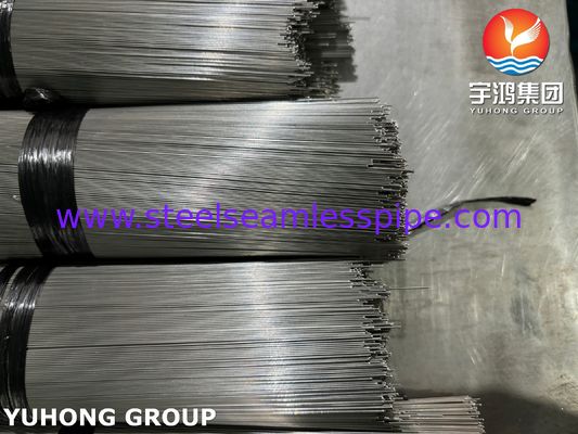 Tubos capilares de aço inoxidável SUS304 de alta precisão para uso médico