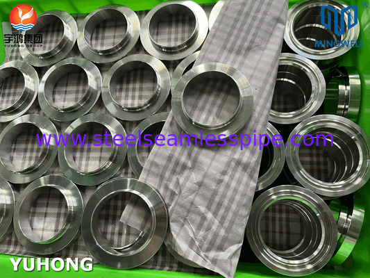 Flanges de soldadura para tubos de aço inoxidável hidráulicos