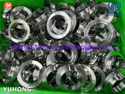 Flanges de soldadura para tubos de aço inoxidável hidráulicos