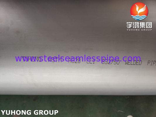 ASTM A928 CL.1 Tubos de aço super duplex soldados S32750 S32205 S31254