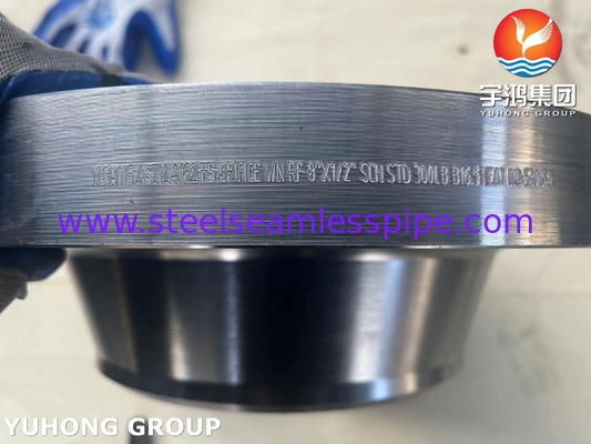 ASTM A182 F5 Liga de aço forjado de pescoço de soldagem WN Flange RF B16.5